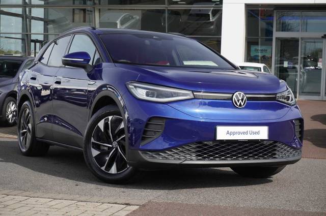 Volkswagen Id.4 Family 77kWh Pro 174PS Automatic 5 Door 4x4 vehicle Electric Blue Dusk