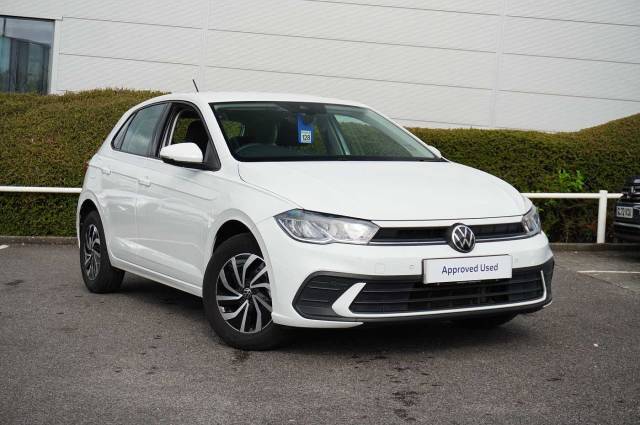 Volkswagen Polo Life 1.0 TSI 95PS 5-speed Manual 5 Door Hatchback Petrol Pure White