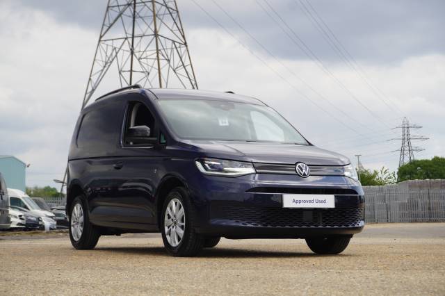Volkswagen Caddy C20 Cargo Commerce Pro 122 PS 2.0 TDI 7sp DSG SWB Van Diesel Starlight Blue