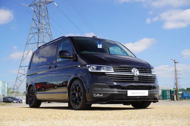 Volkswagen Transporter 2.0 T30 BiTDI 204 Van DSG Highline SWB Panel Van Diesel Deep Black