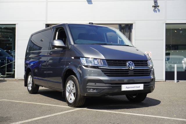 Volkswagen Transporter 2.0 T30 BiTDI 204 Van DSG Highline SWB Panel Van Diesel Indium Grey