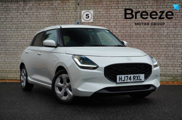 Suzuki Swift Mild Hybrid Motion Hatchback Petrol Pure white