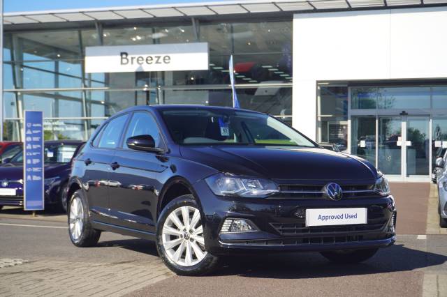 Volkswagen Polo 1.0 TSI 110 DSG SEL Hatchback Petrol Deep Black