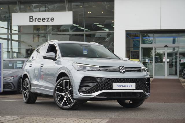 Volkswagen Tiguan 1.5 eTSI 150 DSG R-Line Estate Petrol Oyster Silver
