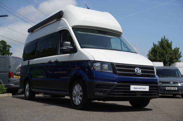 Volkswagen Grand California 2.0 TDI Tip 3.5T 177 PS 600 Motor Caravan Diesel Candy White/Deep Ocean Blue R5023