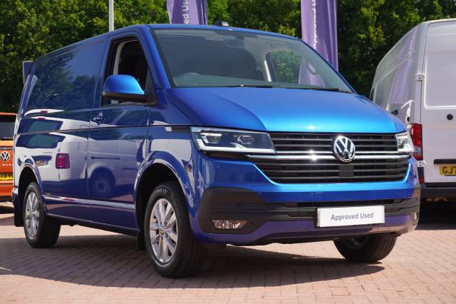 Volkswagen Transporter 2.0 T30 TDI 150 Van Highline SWB Panel Van Diesel Ravenna Blue