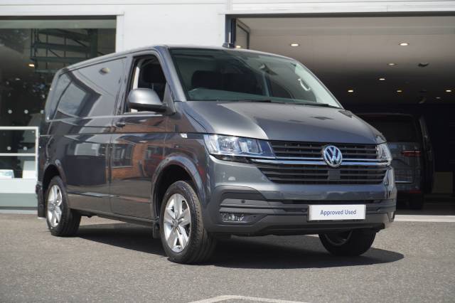 Volkswagen Transporter 2.0 T30 BiTDI 204 Van DSG Highline SWB Panel Van Diesel Indium Grey