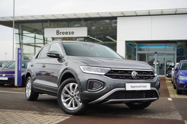 Volkswagen T-Roc 1.5 TSI DSG Match Hatchback Petrol Indium Grey