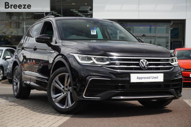 Volkswagen Tiguan 2.0 TDI DSG R-Line Edition Estate Diesel Deep Black