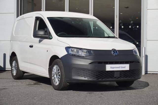 Volkswagen Caddy 2.0 C20 TDI 102PS Van Commerce SWB Panel Van Diesel Candy white