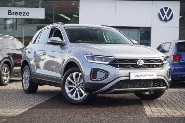 Volkswagen T-Roc 1.5 TSI Match Hatchback Petrol Pyrite Silver