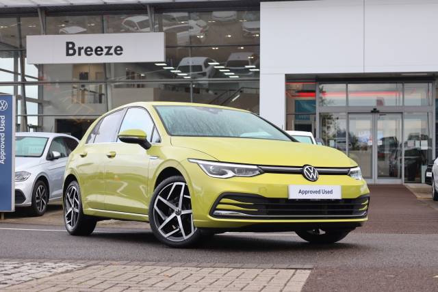 Volkswagen Golf 1.5 TSI 150 Style Hatchback Petrol Lime Yellow