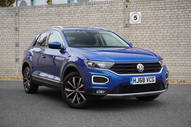 Volkswagen T-Roc 1.0 TSI SEL Hatchback Petrol Ravenna Blue