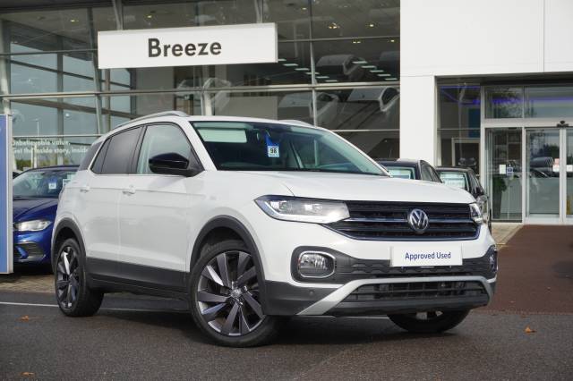 Volkswagen T-cross 1.0 TSI 115 First Edition Hatchback Petrol Pure white