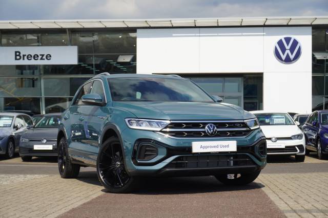 Volkswagen T-Roc 1.5 TSI DSG R-Line Hatchback Petrol Petrol Blue