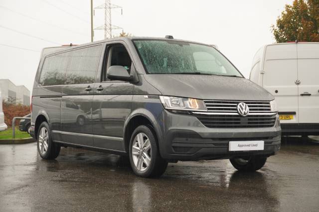 Volkswagen Transporter Shuttle 2.0 T32 TDI 150PS Minibus SE LWB MPV Diesel Indium Grey