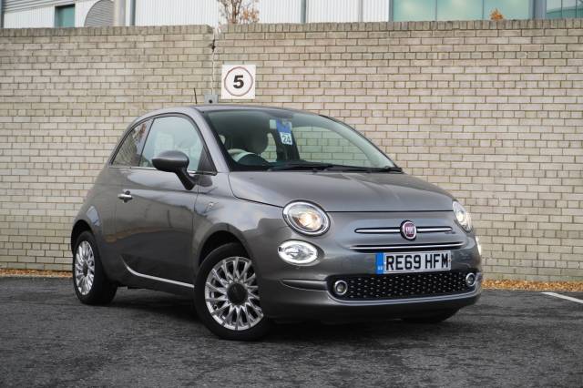 Fiat 500 1.2 Lounge Hatchback Petrol Grey