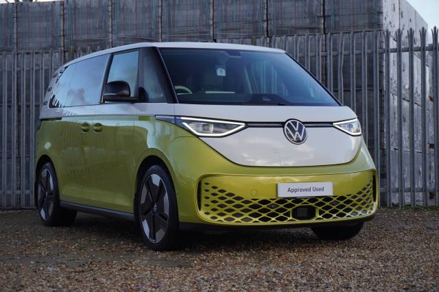 Volkswagen Id. Buzz 77kWh Style Pro SWB MPV Electric Candy White / Lime Yellow