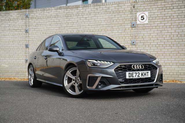 Audi A4 2.0 35 TFSI S Tronic S Line Saloon Petrol Grey