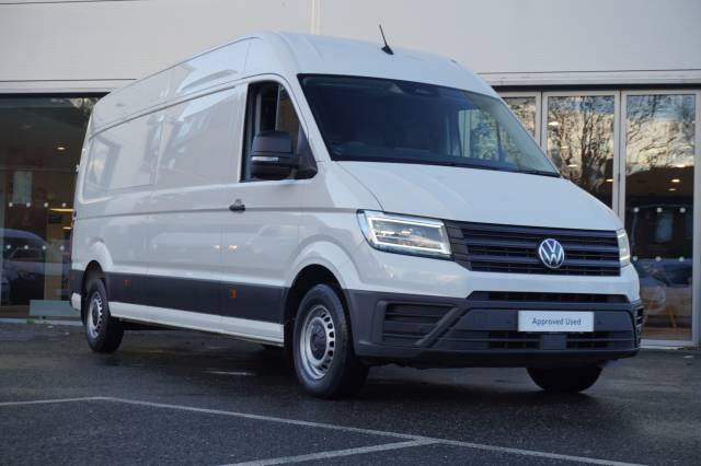 Volkswagen Crafter 2.0 CR35 TDI 140PS High Roof Van Commerce Plus LWB Panel Van Diesel Candy white