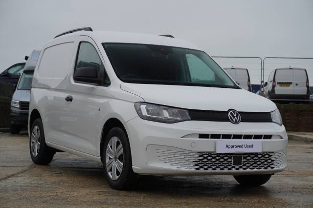 Volkswagen Caddy 1.5 C20 TSI 116PS Van Tech Pack Commerce Plus SWB Panel Van Petrol Candy white