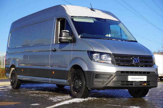 Volkswagen Crafter 2.0 CR35 TDI 140PS High Roof Van Commerce Plus LWB Panel Van Diesel Oyster Silver