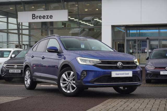 Volkswagen Taigo 1.0 TSI 110 Life Hatchback Petrol Reef Blue