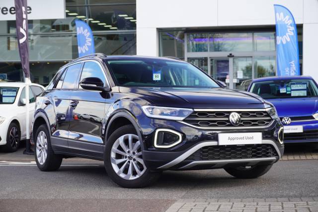 Volkswagen T-Roc 1.0 TSI 115 Match Hatchback Petrol Deep Black