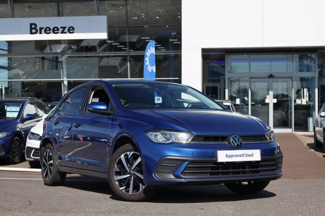 Volkswagen Polo 1.0 TSI Match Hatchback Petrol Reef Blue