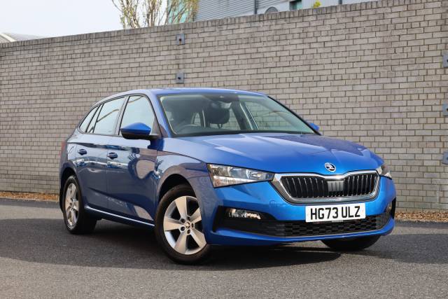 Skoda Scala 1.0 TSI 95 SE Hatchback Petrol Blue