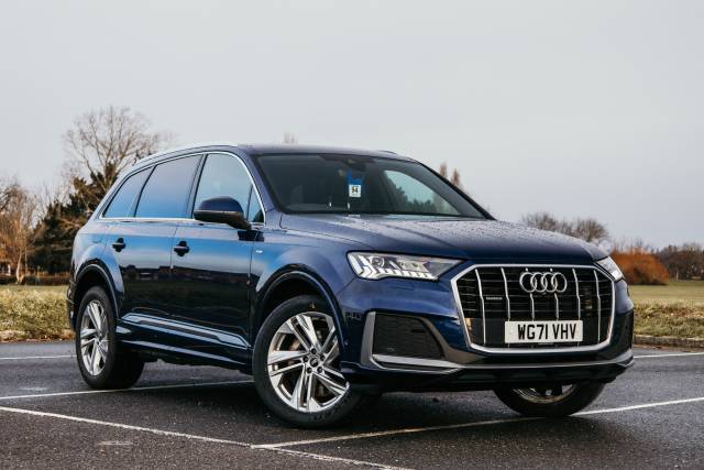 Audi Q7 3.0 45 TDI Quattro Tiptronic S Line Estate Diesel Blue