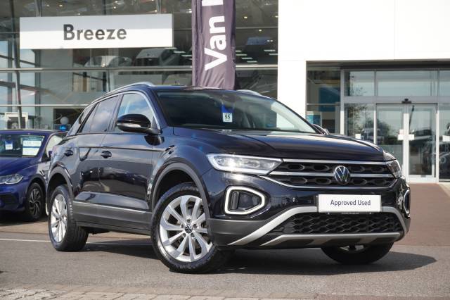 Volkswagen T-Roc 1.5 TSI Style Hatchback Petrol Deep Black