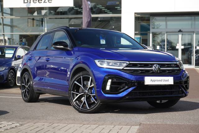 Volkswagen T-Roc 2.0 TSI 300 4MOTION DSG R Black Edition Hatchback Petrol Lapiz blue