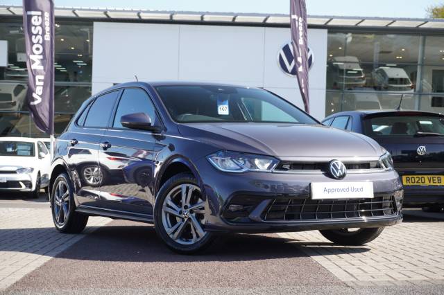 Volkswagen Polo 1.0 TSI 110 DSG R-Line Hatchback Petrol Smokey Grey