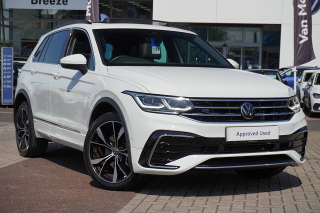 Volkswagen Tiguan 1.4 TSI eHybrid DSG R-Line Estate Hybrid Pure white