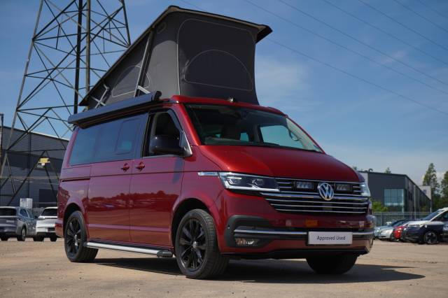 Volkswagen California 2.0 TDI DSG 150 PS Ocean SWB Motor Caravan Diesel Fortana Red