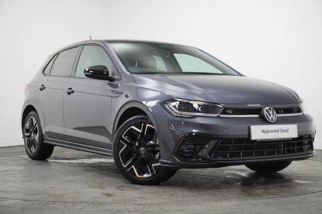 Volkswagen Polo 1.0 TSI 115 DSG Black Edition Hatchback Petrol Smokey Grey                    Black