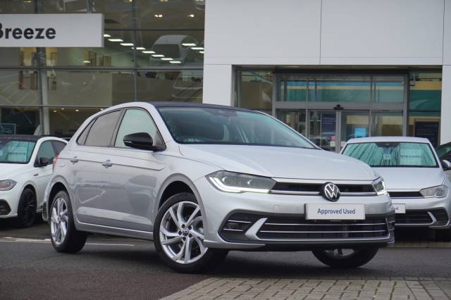 Volkswagen Polo 1.0 TSI Style Hatchback Petrol Reflex Silver Black