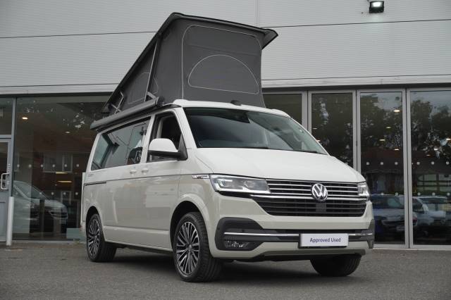 Volkswagen California 2.0 TDI DSG 150 PS Ocean SWB Camper Diesel Candy White/Ascot Grey
