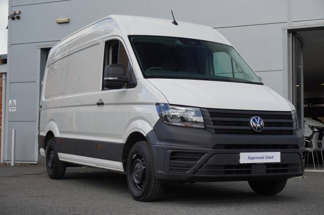 Volkswagen Crafter 2.0 CR35 TDI 140PS High Roof Van Commerce Plus MWB Panel Van Diesel Candy white