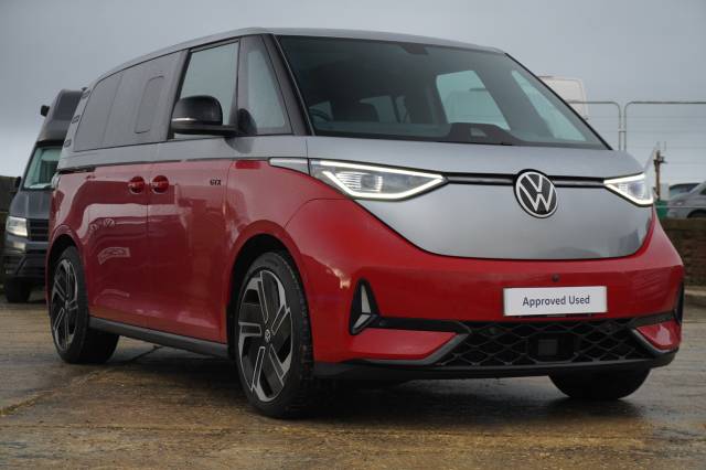 Volkswagen Id. Buzz 79kWh 4MOTION GTX Pro SWB MPV Electric Mono Silver/Cherry Red