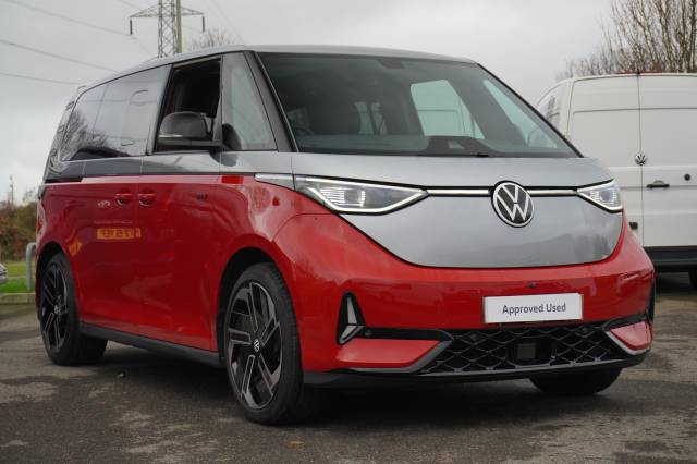 Volkswagen Id. Buzz 79kWh 4MOTION GTX Pro SWB MPV Electric Mono Silver/Cherry Red