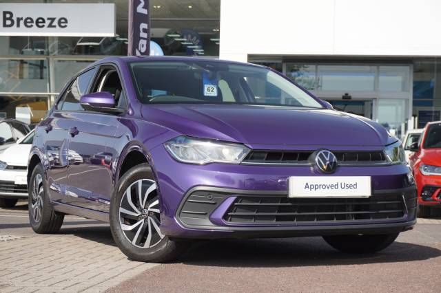 Volkswagen Polo 1.0 TSI Life Hatchback Petrol Vibrant Violet