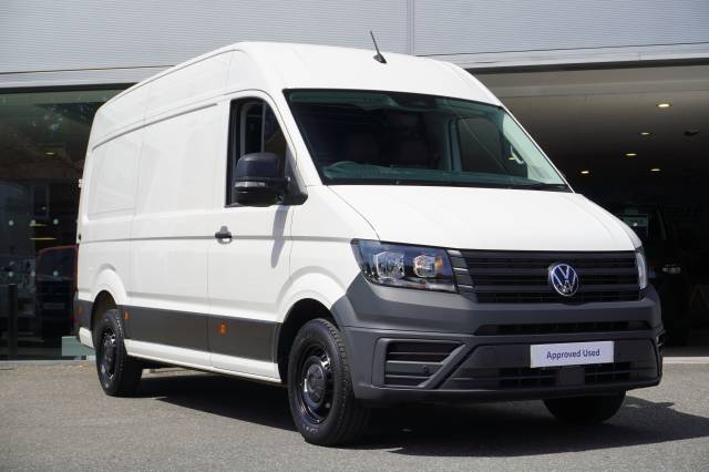 Volkswagen Crafter 2.0 CR35 TDI 140PS High Roof Van Commerce Plus MWB Panel Van Diesel Candy white