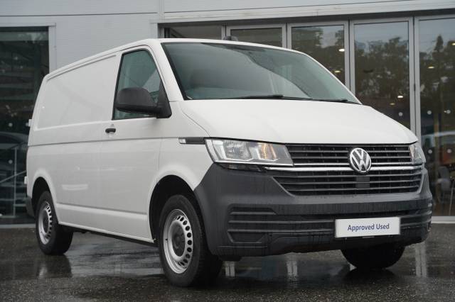 Volkswagen Transporter 2.0 T32 TDI 150 Van Startline SWB Panel Van Diesel Candy white