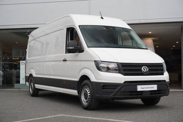 Volkswagen Crafter 2.0 CR35 TDI 140PS High Roof Van Commerce Plus LWB Panel Van Diesel Candy white
