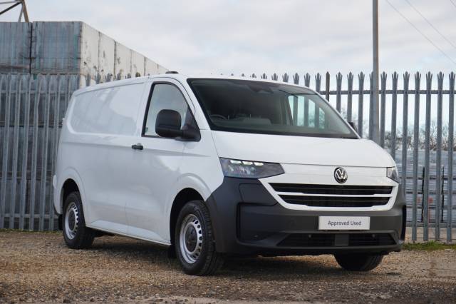 Volkswagen Transporter 0.1 T32 65kWh Van Commerce Plus SWB Panel Van Electric Clear White