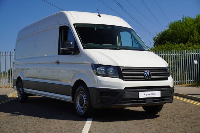 Volkswagen Crafter 2.0 CR35 TDI 140PS High Roof Van Commerce Plus LWB Panel Van Diesel Candy white