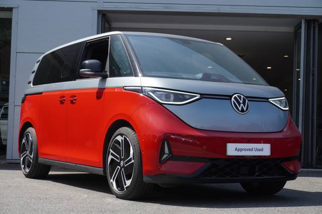 Volkswagen Id. Buzz 79kWh 4MOTION GTX Pro SWB MPV Electric Mono Silver/Cherry Red