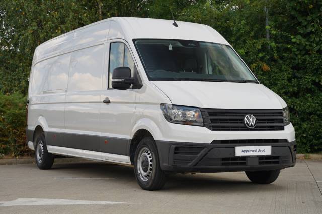 Volkswagen Crafter 2.0 CR35 TDI 140PS High Roof Van Commerce Plus LWB Panel Van Diesel Candy white